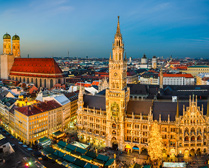 Ansicht von München