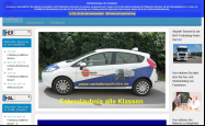 Screenshot der Webseite von Fahrschule Ausbildungszentrum fÃ¼r Verkehrsberufe Leipzig GmbH