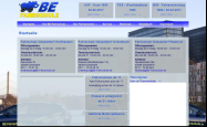 Screenshot der Webseite von BE Fahrschule