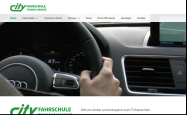 Screenshot der Webseite von City-Fahrschule Thomas Hanske