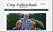 Screenshot der Webseite von City - Fahrschule Nienhaus