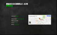 Screenshot der Webseite von Die Fahrschule am Park