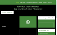 Screenshot der Webseite von Fahrschule Adrian