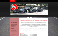 Screenshot der Webseite von Fahrschule Auerbeck