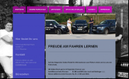 Screenshot der Webseite von Fahrschule Hackl