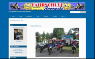 Screenshot der Webseite von Fahrschule Borowski
