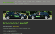 Screenshot der Webseite von Fahrschule Bosch
