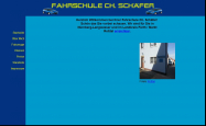 Screenshot der Webseite von Fahrschule Christian SchÃ¤fer