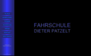 Screenshot der Webseite von Fahrschule Dieter Patzelt