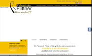 Screenshot der Webseite von Fahrschule Flittner
