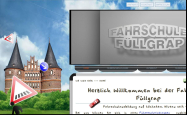 Screenshot der Webseite von Fahrschule Füllgrap