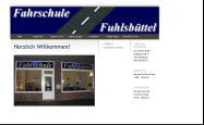Screenshot der Webseite von Fahrschule Fuhlsbüttel