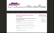 Screenshot der Webseite von Fahrschule Haut