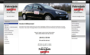Screenshot der Webseite von Fahrschule Heisig