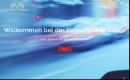 Screenshot der Webseite von Fahrschule M.Bauer