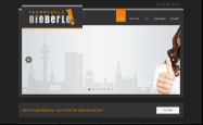 Screenshot der Webseite von Fahrschule Nieberle