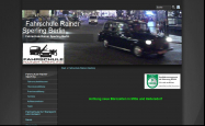 Screenshot der Webseite von Fahrschule Rainer Sperling