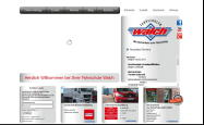 Screenshot der Webseite von Fahrschule Walch