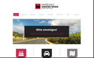 Screenshot der Webseite von Fahrschule Wanke