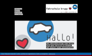 Screenshot der Webseite von Fahrschule Heinz Krupp