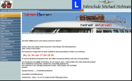 Screenshot der Webseite von Fahrschule Hohmann