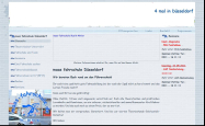 Screenshot der Webseite von Fahrschule Maas