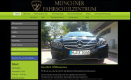 Screenshot der Webseite von Fahrschule MÃ¼nchner Fahrschulzentrum