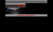 Screenshot der Webseite von Fahrschule Nedo