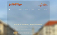 Screenshot der Webseite von Fahrschule Schönberger