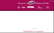 Screenshot der Webseite von Tomis-Fahrschule